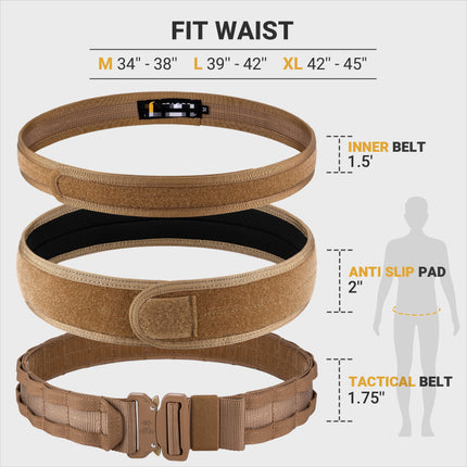 Tactical Ribbon Waist Seal Outdoor Duty Nylon Magic Tape