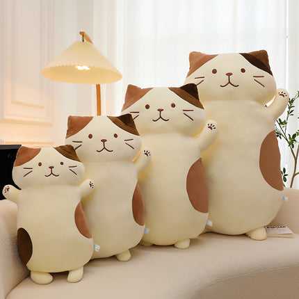 Cheese Cat Plush Toy Animal Gifts For Children And Girls Cute Sleeping Doll Pillow Large Velvet