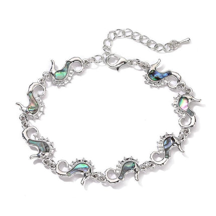 Animal Whale Penguin Butterfly Shell Abalone Bracelet