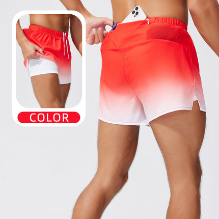 Men's And Women's Double-layer Swimming Loose Beach Pants