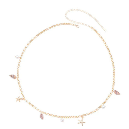 Bohemian Beach Shell Waist Chain