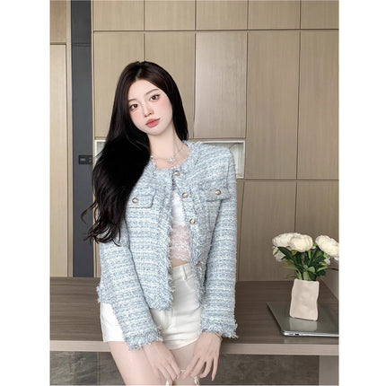 Short Chanel Coat Women's Multi-button Top