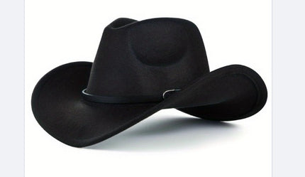 Curved Edge Western Cowboy Hat Men And Women