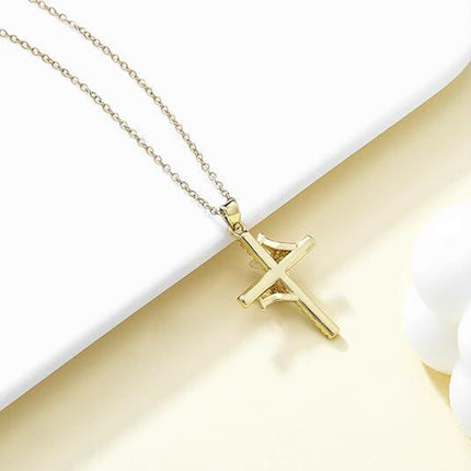 Niche Design New Cross Crown Necklace