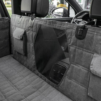New Vehicle-mounted Pet Mat Water And Dirt Resistant Rear Universal