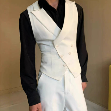 Black Milano Suit Includes Jacket Waistcoat Trousers