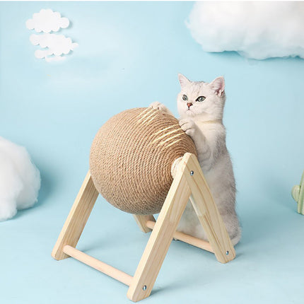 Professional Vertical Cat Toy Sisal Cat Catching Ball