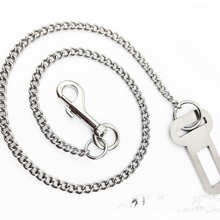 Stainless Steel Small Chain Puppy Car Safety Rope