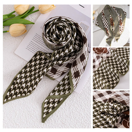 Vintage Print Polyester Fashion Scarf Dual-use Shawl