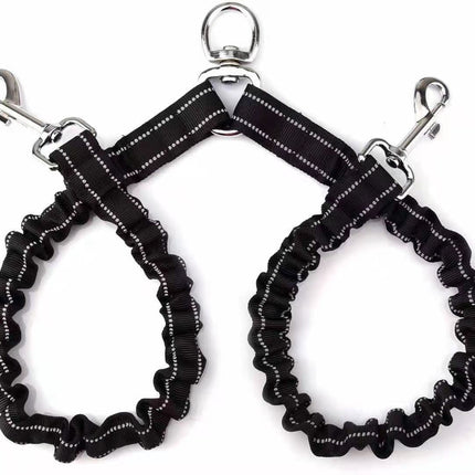 Pet Supplies Double-ended Traction Rope One-to-two Adjustable