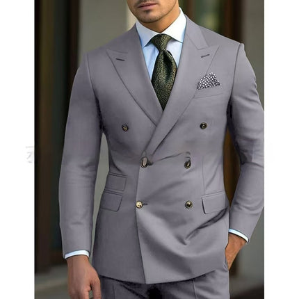 Men's Suit Set Leisure Business Two Pieces