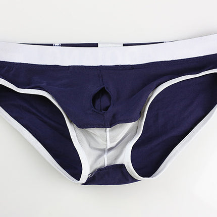 Men's Underwear Aoguan Men's Sexy Capsule Breathable Cotton Briefs 39