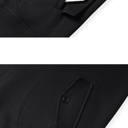 Fashion Men's Knitted Cotton Hooded Sweater