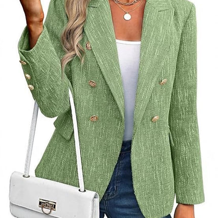 Women's Clothing Solid Color Suit Autumn Simplicity Style