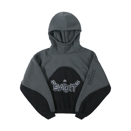 Velvet Padded Hooded Sweatshirt Men And Women