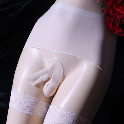 Aurora Seamless Stockings Boxer Briefs Men's Transparent