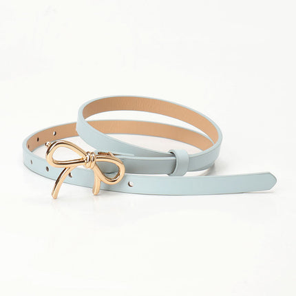 Fashion All-match Bow Decorative Band Belt