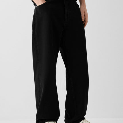 Creative Casual Versatile Men's Straight Jeans