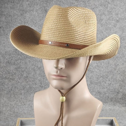 Big Head Circumference Cowboy Hat Summer Sunshade