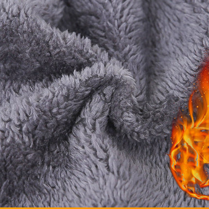 Knitted Plus Velvet Youth Warm Woolen Toe