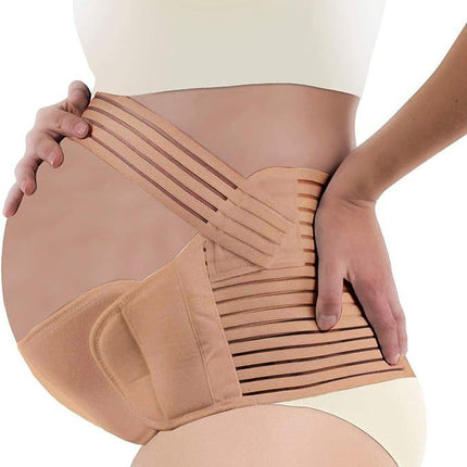 Solid Color Breathable Adjustable Maternity Belt