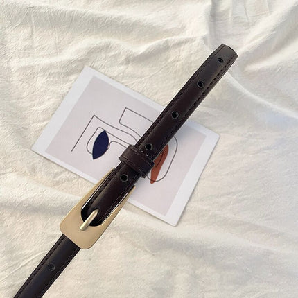 Jeans Strap Retro Thin Women