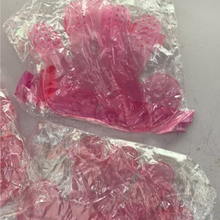 Pet finger grooming brush massage, hand brush cat, dog bath brush beauty, pet cleaning supplies wholesale