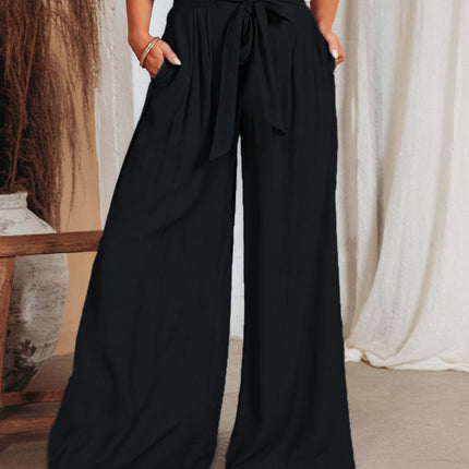 Casual Pants Women's High Waist Wide Leg Pants