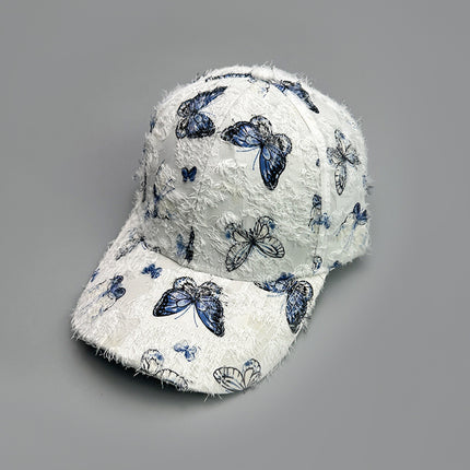 Printed Antique Baseball Cap For Women