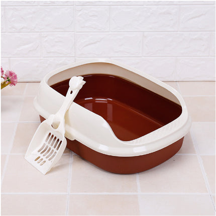 Semi Enclosed Cat Sized Thickened Splash Proof Toilet