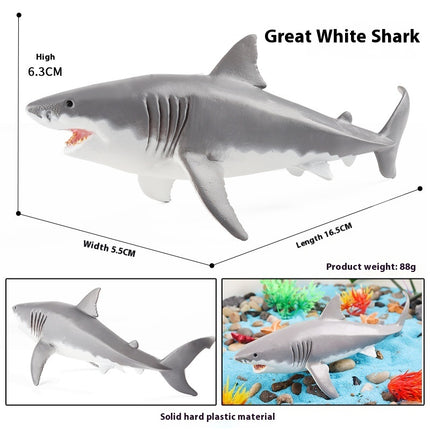 Simulation Marine Animal Model Children's Cognitive Toy