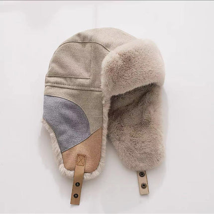 Ushanka Unisex Riding Cold-proof Fleece-lined Warm