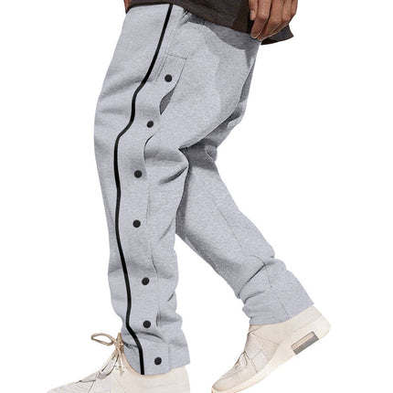Basketball Breasted Tear And Pull Sports Casual Sweatpants
