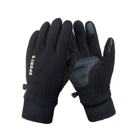 Men's Winter Polar Fleece Plus Fleece Warm Gloves