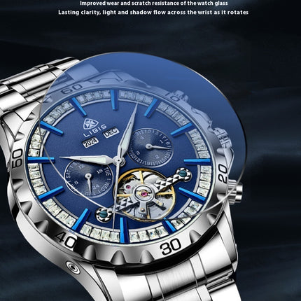 Full-automatic Steel Belt Star Sea Mechanical Watch