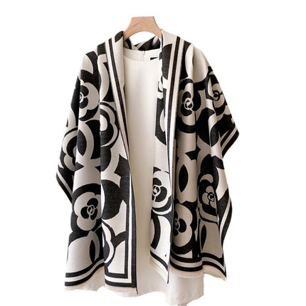 Air-conditioned Room Warm Scarf Versatile High-grade Mom Scarf