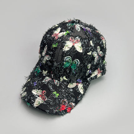Printed Antique Baseball Cap For Women