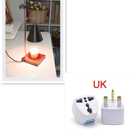 Aromatherapy Diffuser Wax Electric Melt Warmer Safety Yankee Candle Lamp Essential Oil Burner Night Light For Home Bedroom Decor