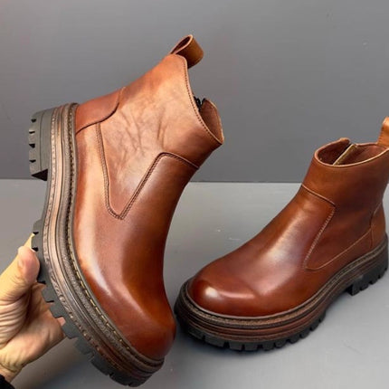 Autumn And Winter New Chelsea Boots Men's Business Shirt