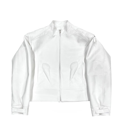 Leather Jacket Metal Graphic Design Jacket