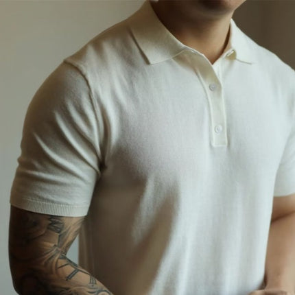 Summer Thin Men's Slim Casual Polo Shirt