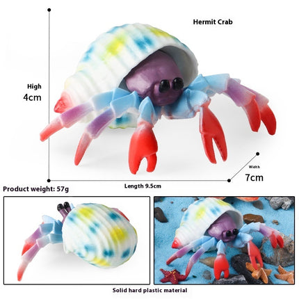 Simulation Marine Animal Model Children's Cognitive Toy