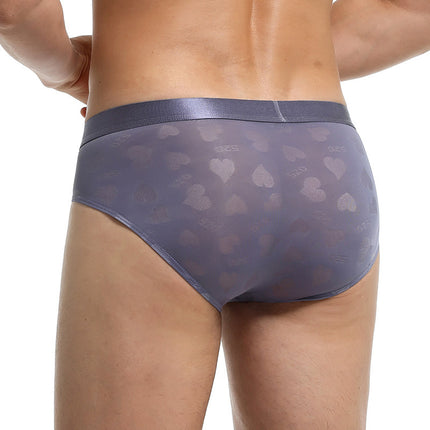 Men's Cotton Breathable Double-layer U-convex Briefs