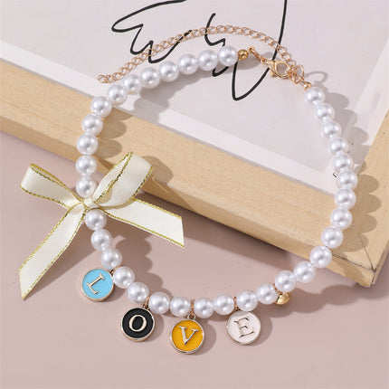 Cartoon Pattern Pendant Necklace Pet