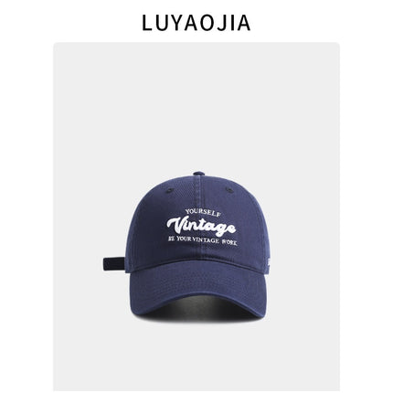 New Letter Embroidery Casual All-match Baseball Hat For Men