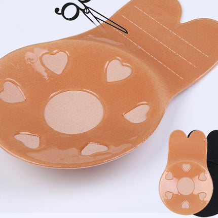 Breathable Bunny Ears Breast Lift Sticker, Invisible Bunny Breast Lift Sticker