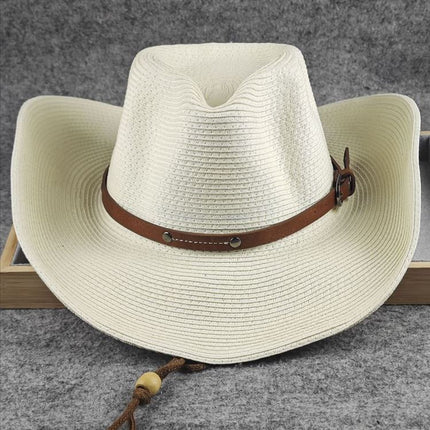 Big Head Circumference Cowboy Hat Summer Sunshade