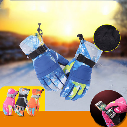 Men's And Women's Mountaineering Warm Touch Screen Ski Gloves