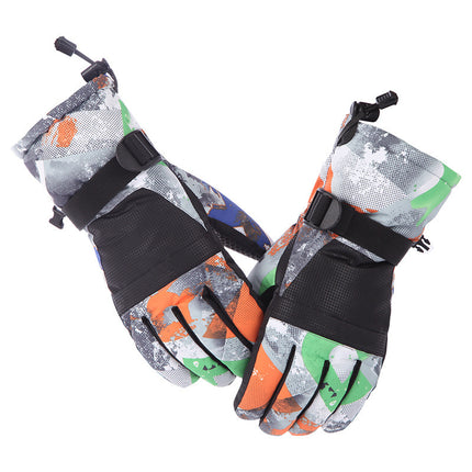 Men's And Women's Mountaineering Warm Touch Screen Ski Gloves