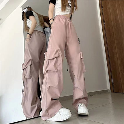 High Waist Retro Quick-drying Overalls For Women